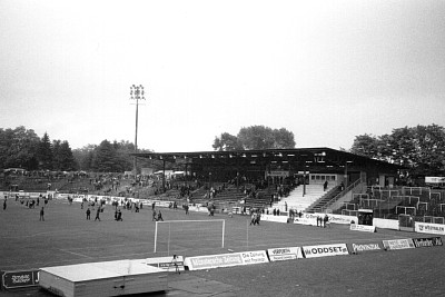 Münster : Preußenstadion : Haupttribüne